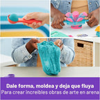 Kinetic Sand Ultimate Sandisfying Set, juguetes sensoriales de arena moldeable, a partir de 7 años