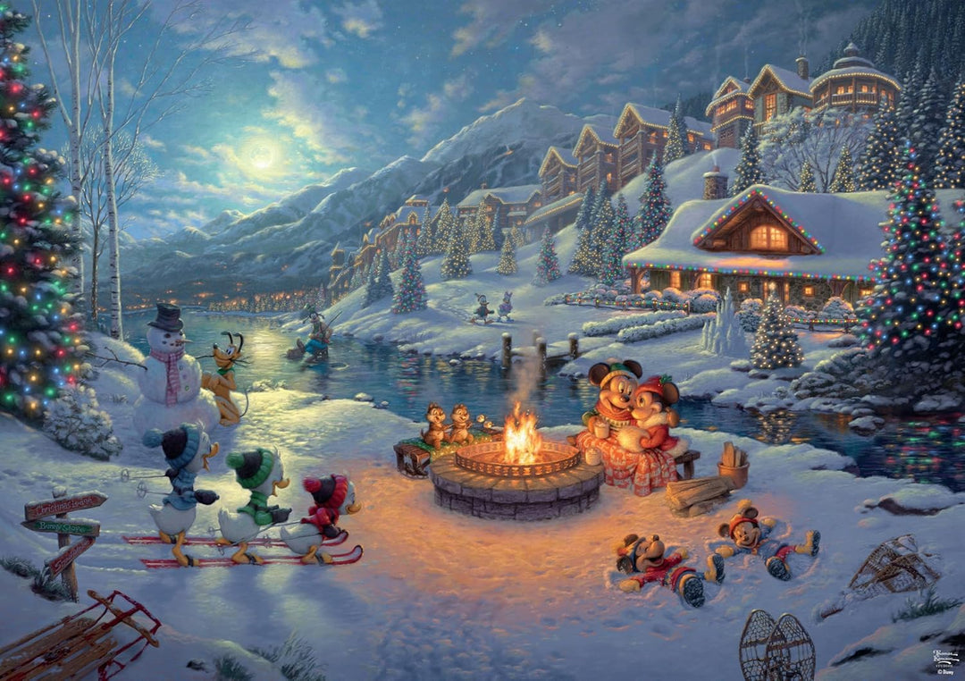 Ceaco - Disney - Thomas Kinkade - Mickey y Minnie