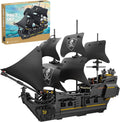 Sets de Bloques de Construcción Barco Pirata para Adultos y Niños de 8-14 años