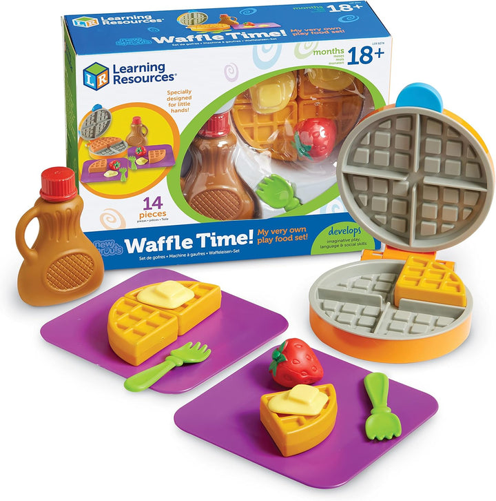 Learning Resources New Sprouts Waffle Time - Juguetes de Cocina de...
