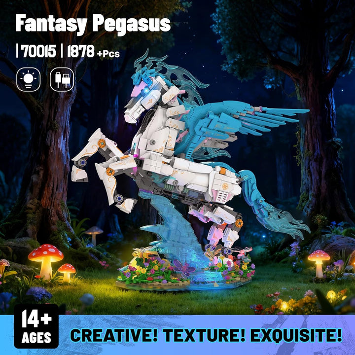 JMBricklayer Pegasus - Juego de construcción para