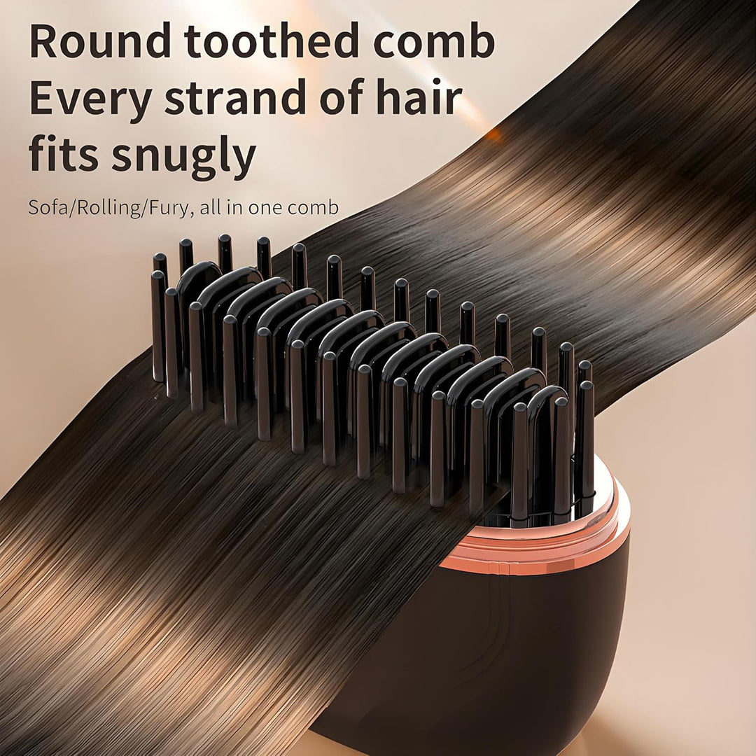 Yaslayp Glambrushs Mini Plancha de Pelo Recargable, Cepillo Plancha...