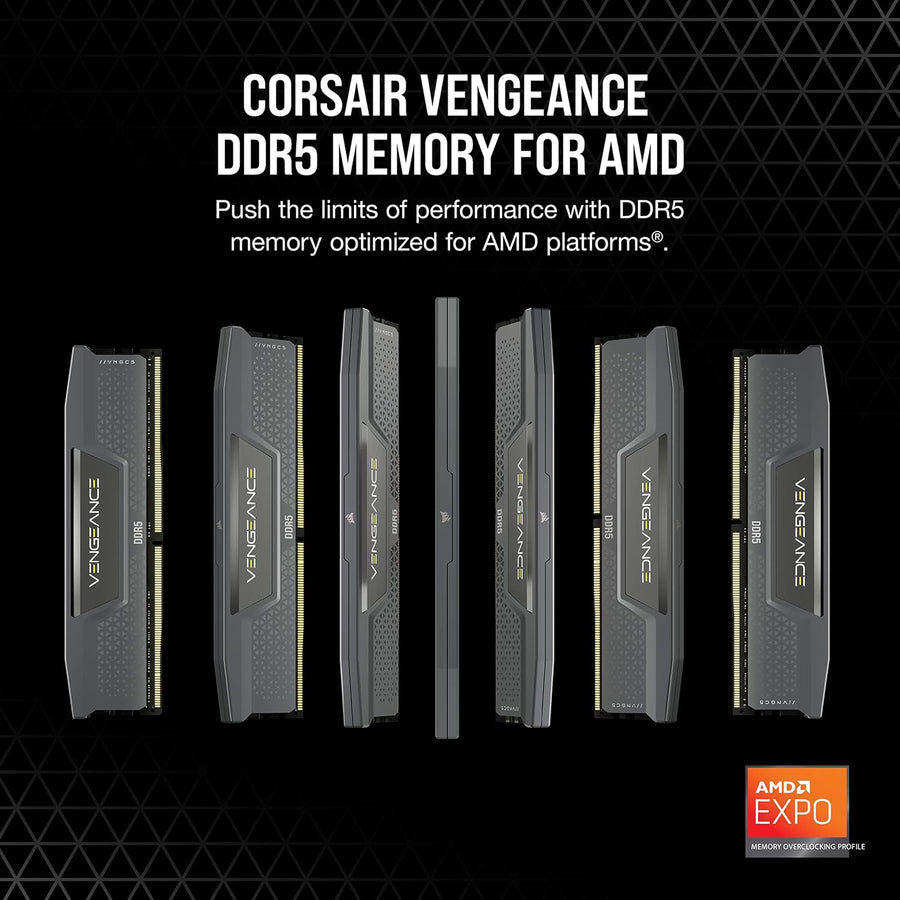 CORSAIR Vengeance DDR5 64 GB (2 x 32 GB) DDR5 6000 MHz CL30 AMD Exp...