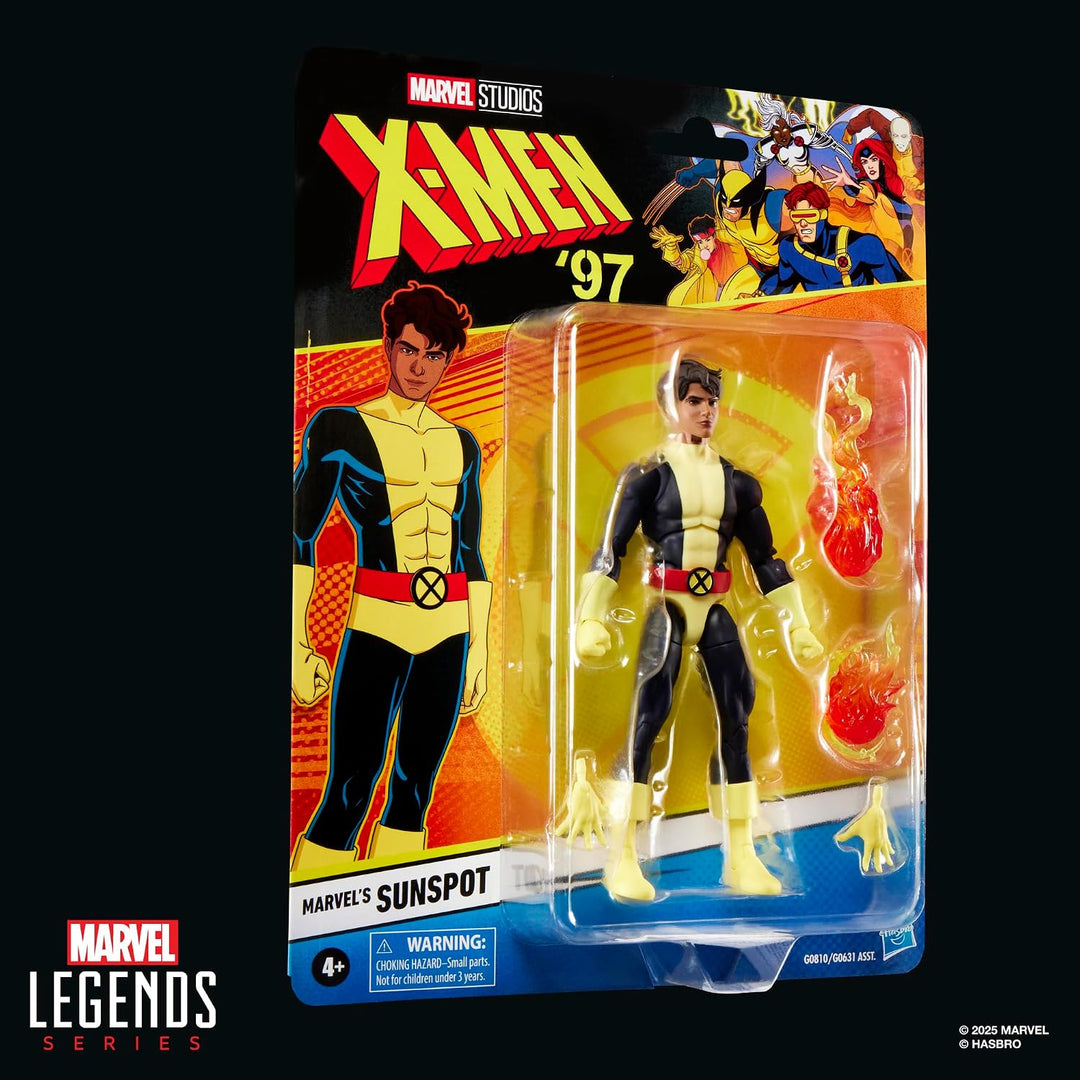 Marvel Legends Series Marvel's Sunspot, X-Men '97 Figura de...