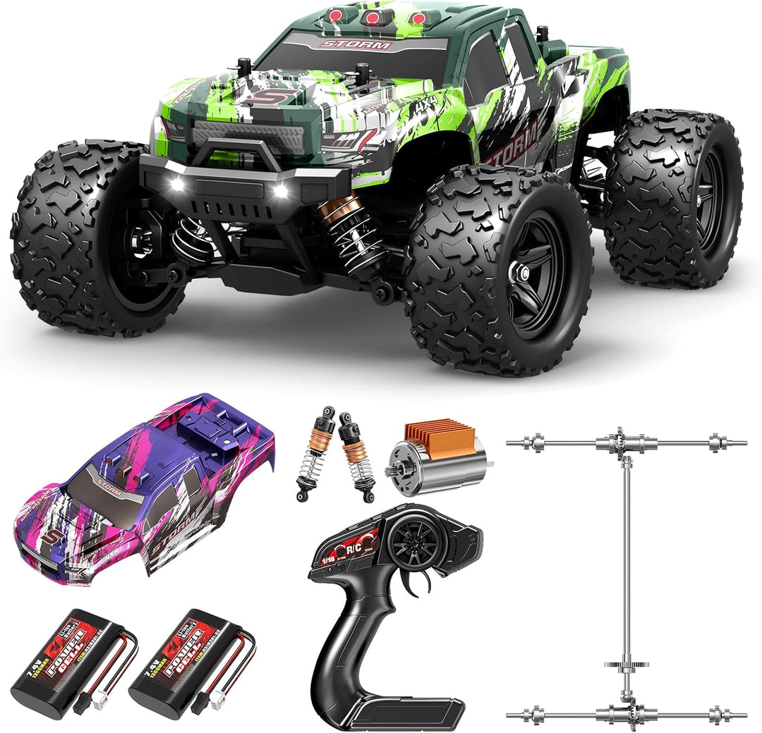 X-TMAGA 1:18 Auto de control remoto todo terreno para adultos y niñ...