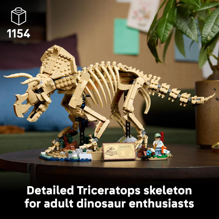 LEGO Jurassic World Fósiles de dinosaurios: Triceratops 77985 | Jue...