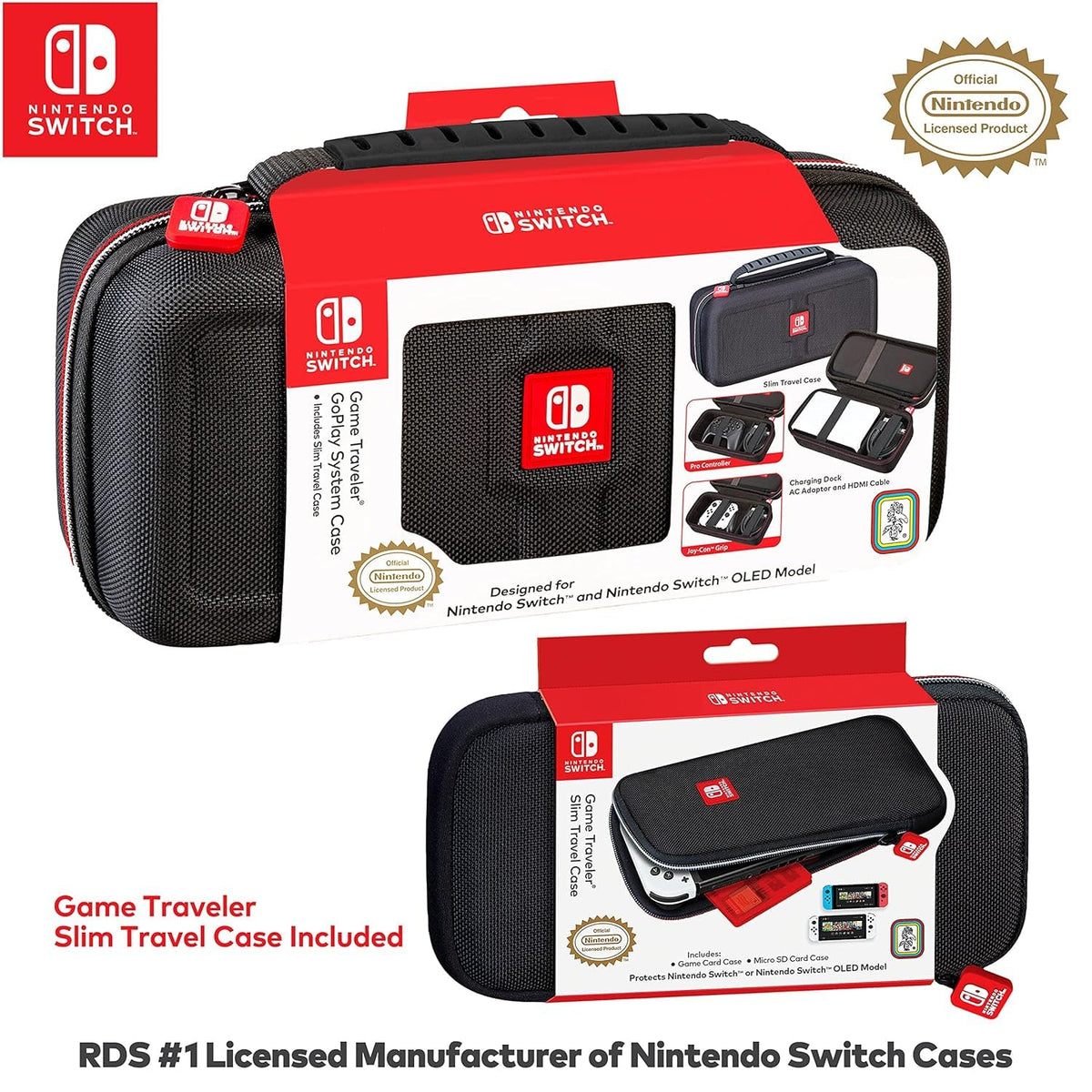 Game Traveler Officially Licensed Nintendo Switch OLED
