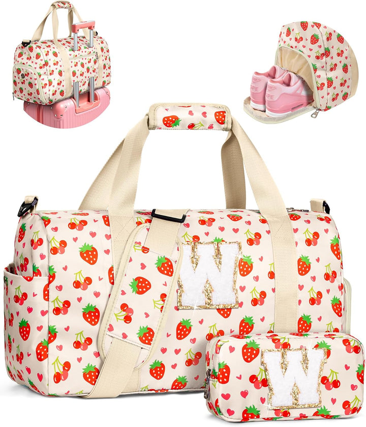 Elilier Regalos para Niñas, Bolsa de Lona Inicial para Niños, Linda...