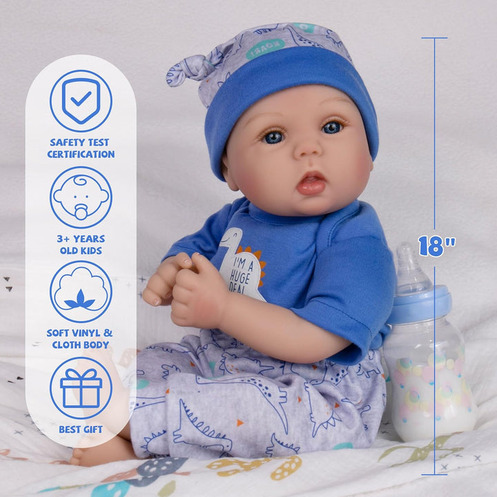 Milidool Muñecas de Bebé Reborn Realistas Niño - Muñecas de Bebé de...