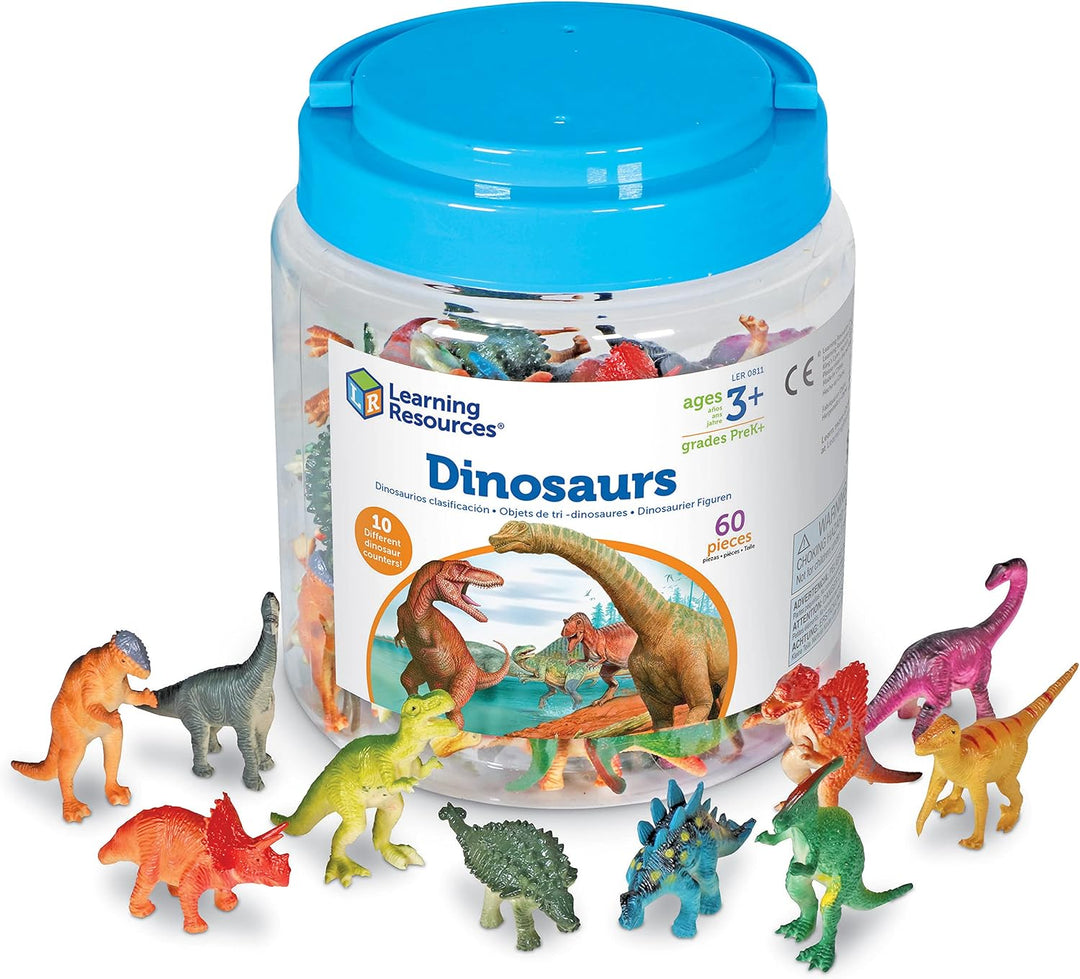 Learning Resources - Juego de 60 figuras de peces para contar, a pa...