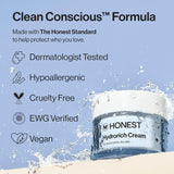 Honest Beauty Crema Hydrorich con ácido hialurónico + complejo de h...