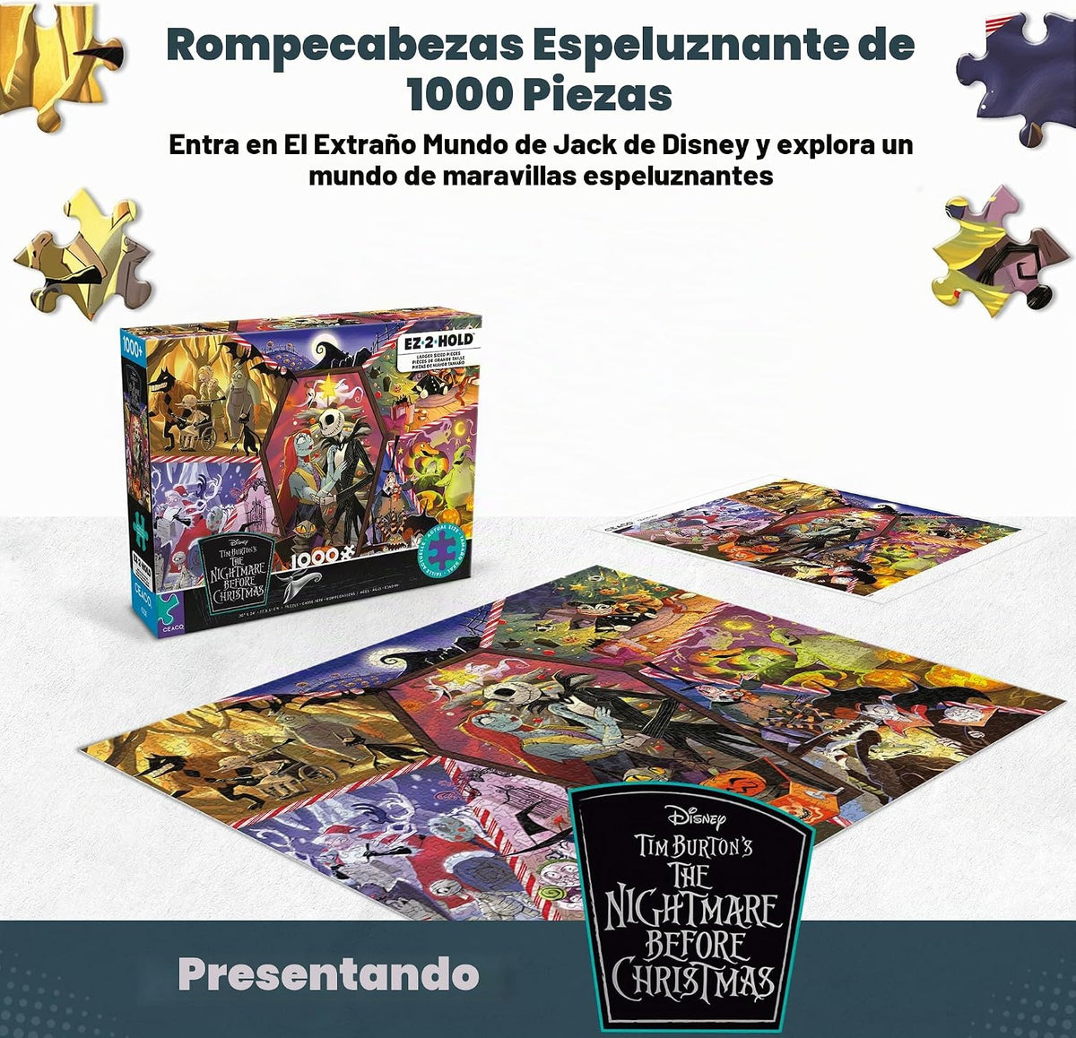 Ceaco - Disney La pesadilla antes de Navidad - Rompecabezas de 1000 piezas