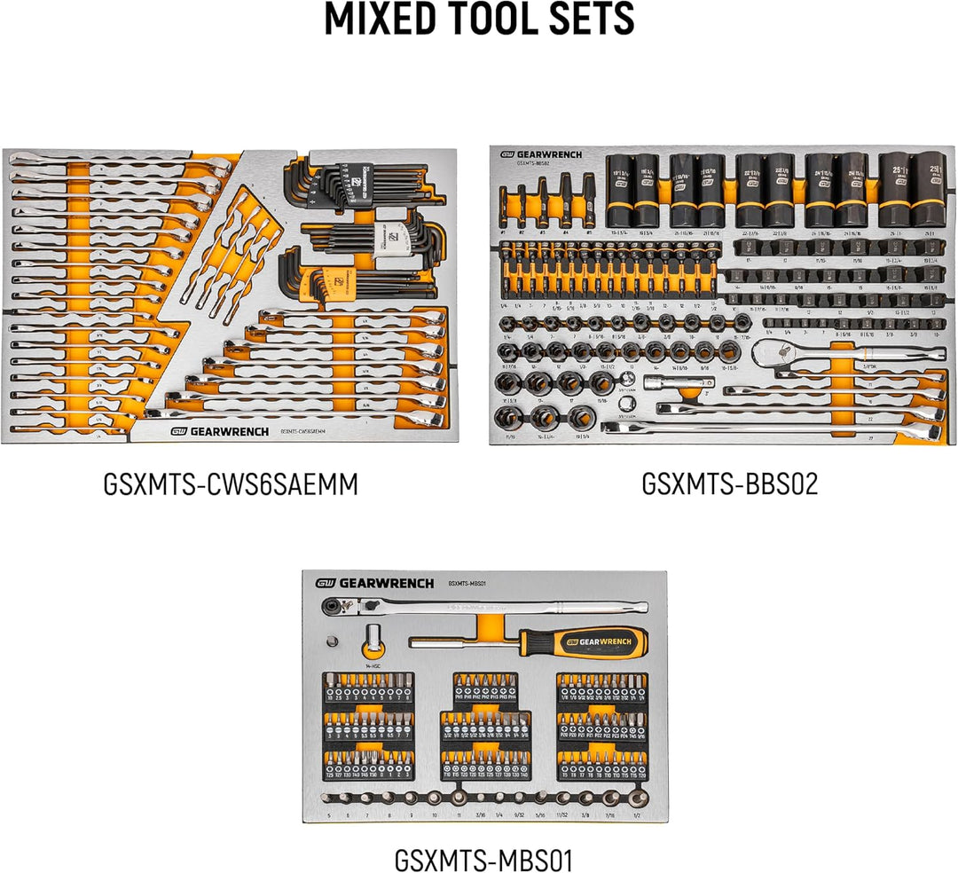 GEARWRENCH Juego de 1024 herramientas maestras de mecánica en bande...