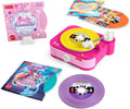 Fisher-Price Juguete musical Barbie tocadiscos con 5 discos y estan...