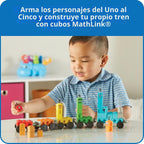 hand2mind Numberblocks Express Train MathLink Cubes Conjunto