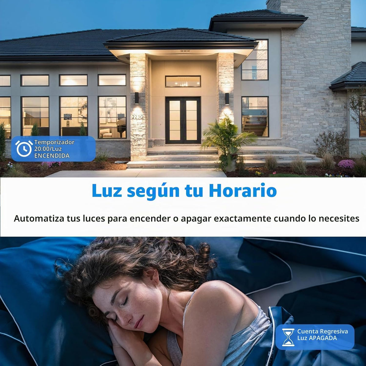 Lámpara Regulador de intensidad enchufable, enchufe inalámbrico con control remoto, interruptor de luz digital para lámpara compatible con Alexa, para luces LED/CFL regulables e incandescentes/halógenas