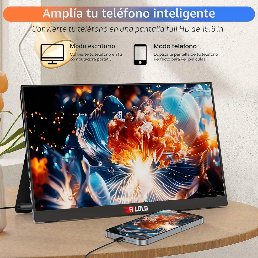 Monitor portátil de 13.5 pulgadas para laptop, pantalla de monitor...