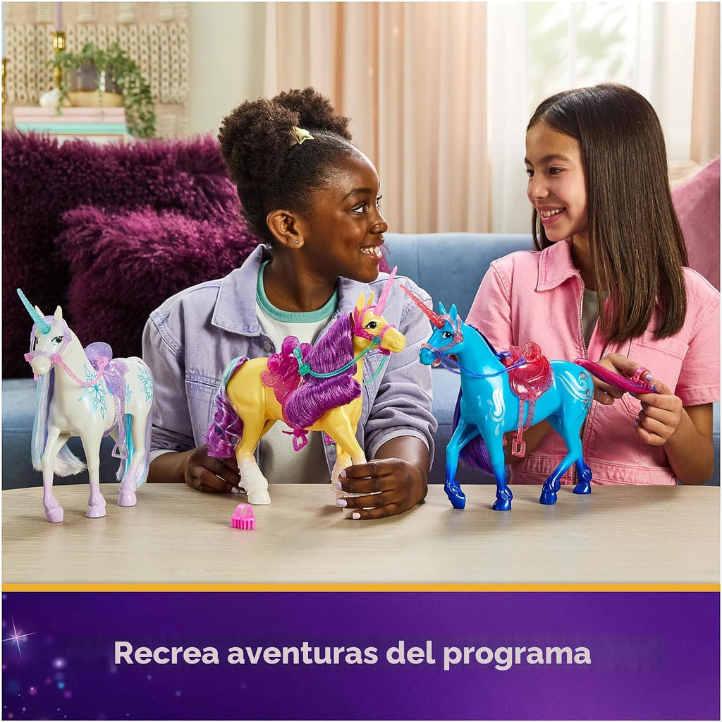 Unicorn Academy Figura de río de 11 pulgadas, muñecas y juguetes de