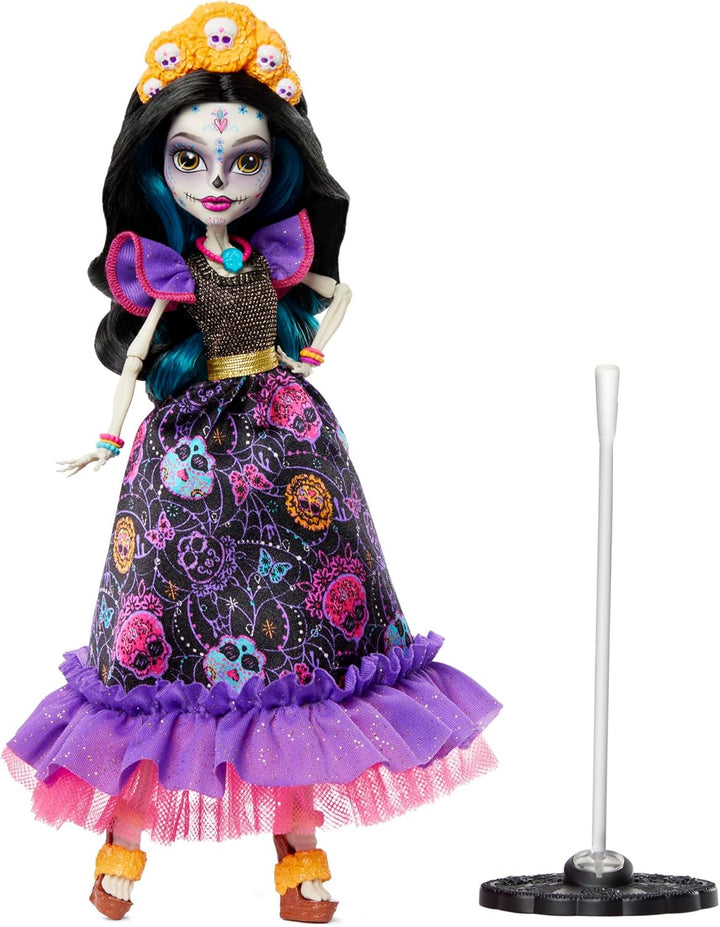 Muñeca Monster High, Skelita Calaveras Dia De Muertos coleccionable...