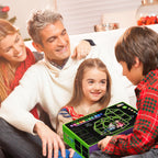 Kit de construcción de fuerte que brilla en la oscuridad para niños, juguetes de construcción STEM, regalo educativo para niños y niñas de 4, 5, 6, 7, 8, 9, 10, 11, 12 años, juego creativo definitivo