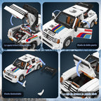 Mould King 10272 Kits del modelo del coche, juguetes clásicos del modelo del coche del rally