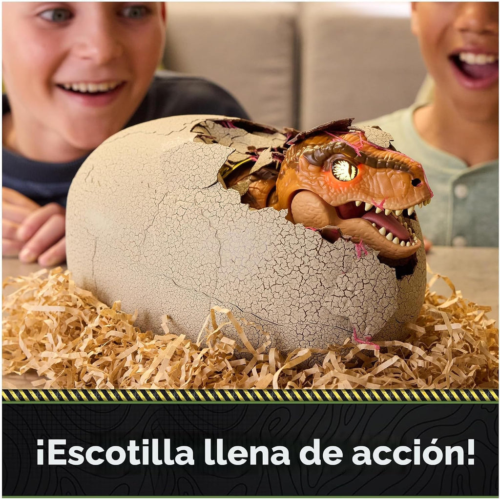 Primal Hatch Jurassic World Interactive T-Rex Toy Dinosaur Egg