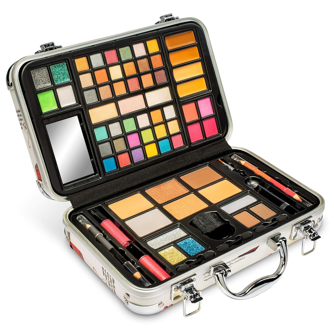 Vokai Kit de maquillaje de regalo \u2013 41 sombras de ojos, 7 bril...