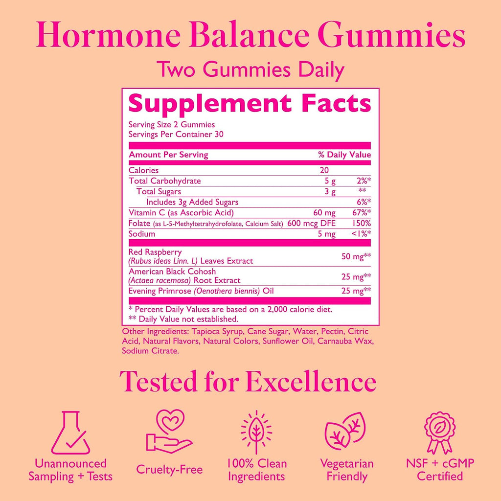 Amy Suzanne Gomitas de equilibrio hormonal para mujeres, 60 unidades