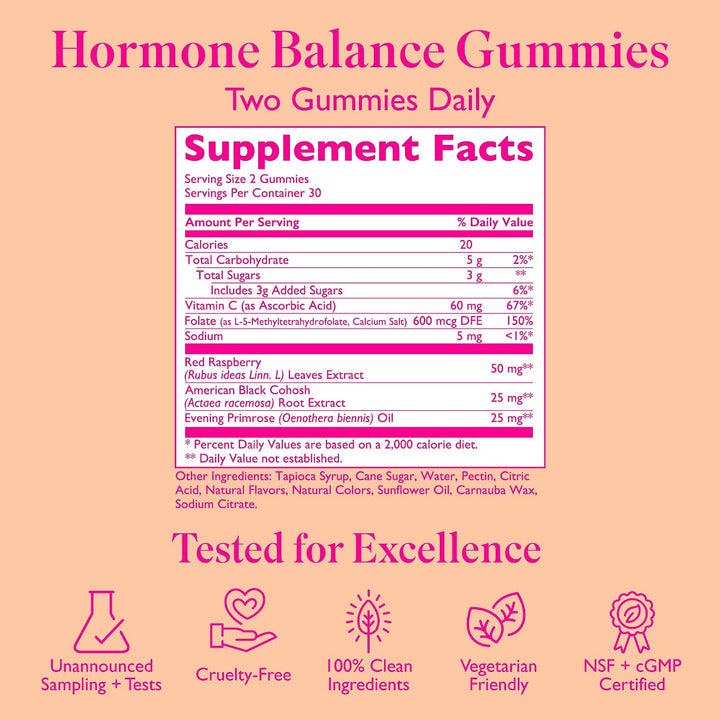 Amy Suzanne Gomitas de equilibrio hormonal para mujeres, armonía ho...