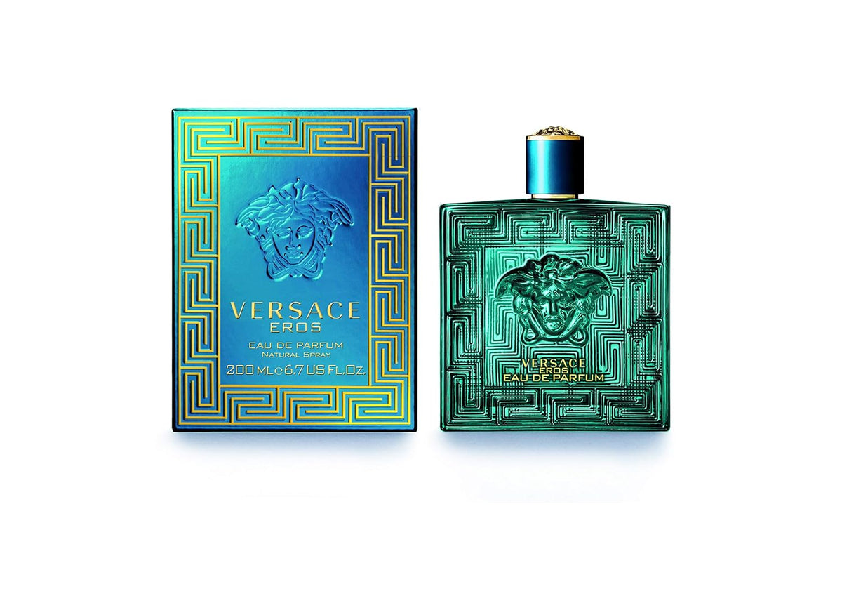 Versace Eros para hombres - Eau de Parfum en aerosol, 6.7 onzas