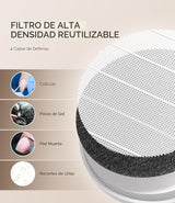 MelodySusie Colector de Polvo de Uñas Avanzado Inalámbrico Portátil...