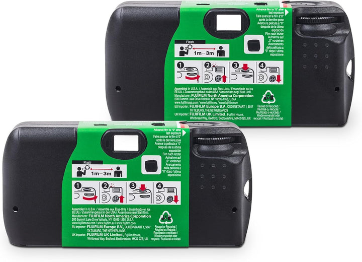 Fujifilm QuickSnap Flash 400 - Cámara de uso único paquete