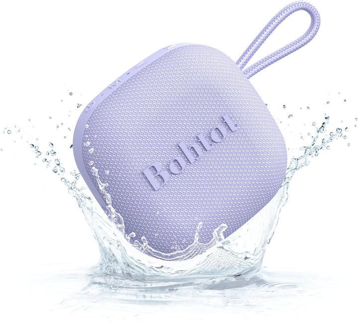 Bobtot Altavoces Bluetooth portátiles con cordón, mini altavoz inal...