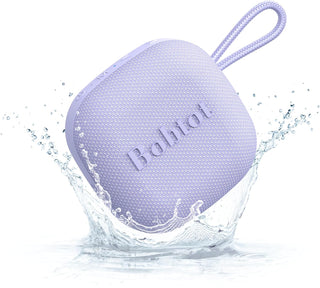 Bobtot Altavoces Bluetooth portátiles con cordón, mini altavoz inal...