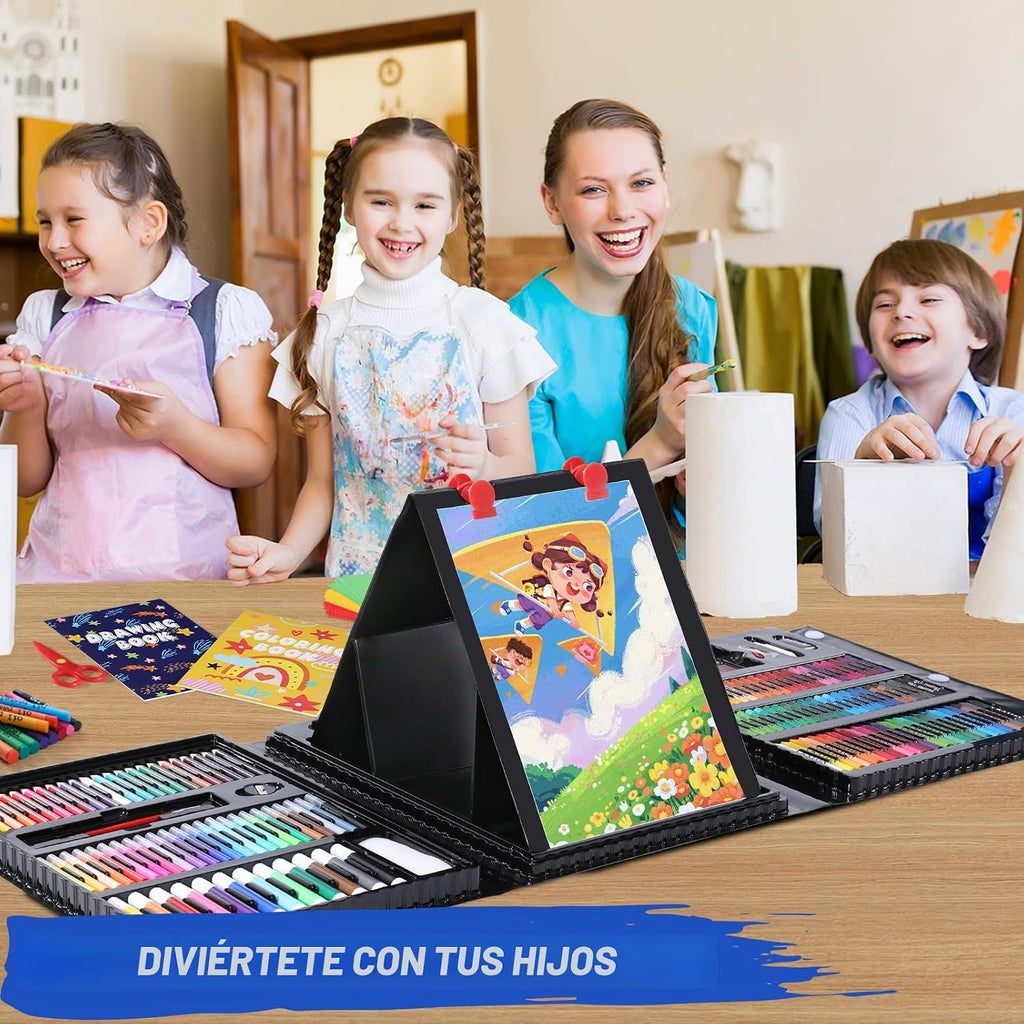 All en One Art Supplies Include Drawing Kit, Origami & Paper-Cutting Crafts
