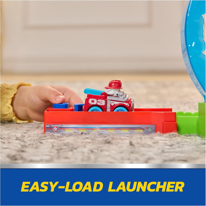 PAW Patrol Pup Squad Rescue Loop, juego de pista con Chase &amp; Ma...