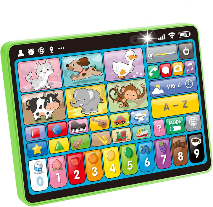 hahaland Tableta de Aprendizaje de 5 Idiomas para Niños de 1-3 años...