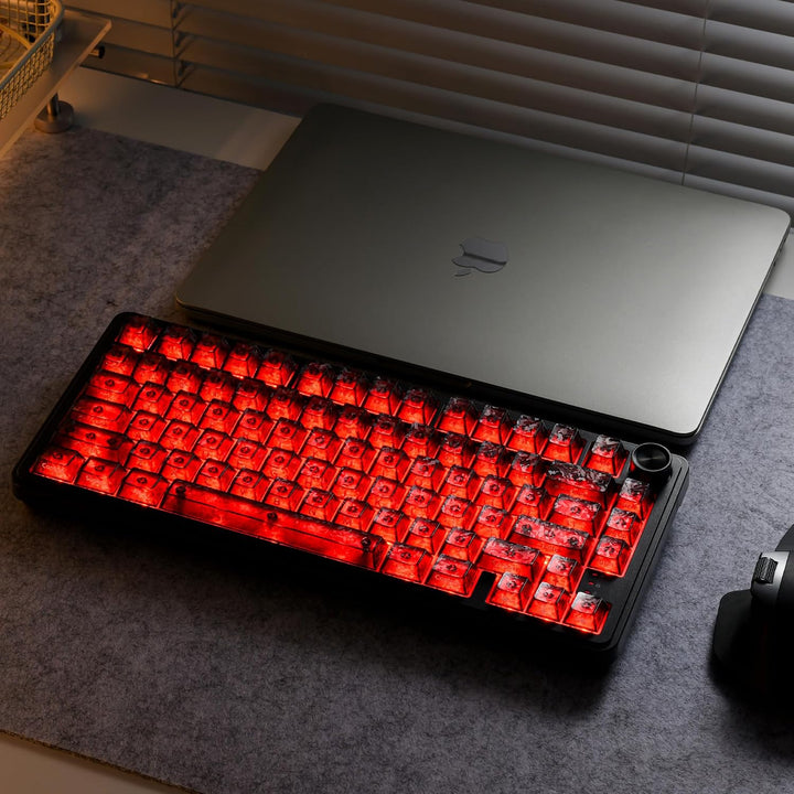 HITIME x XVX M75 75% Teclado mecánico inalámbrico para juegos, BT5....