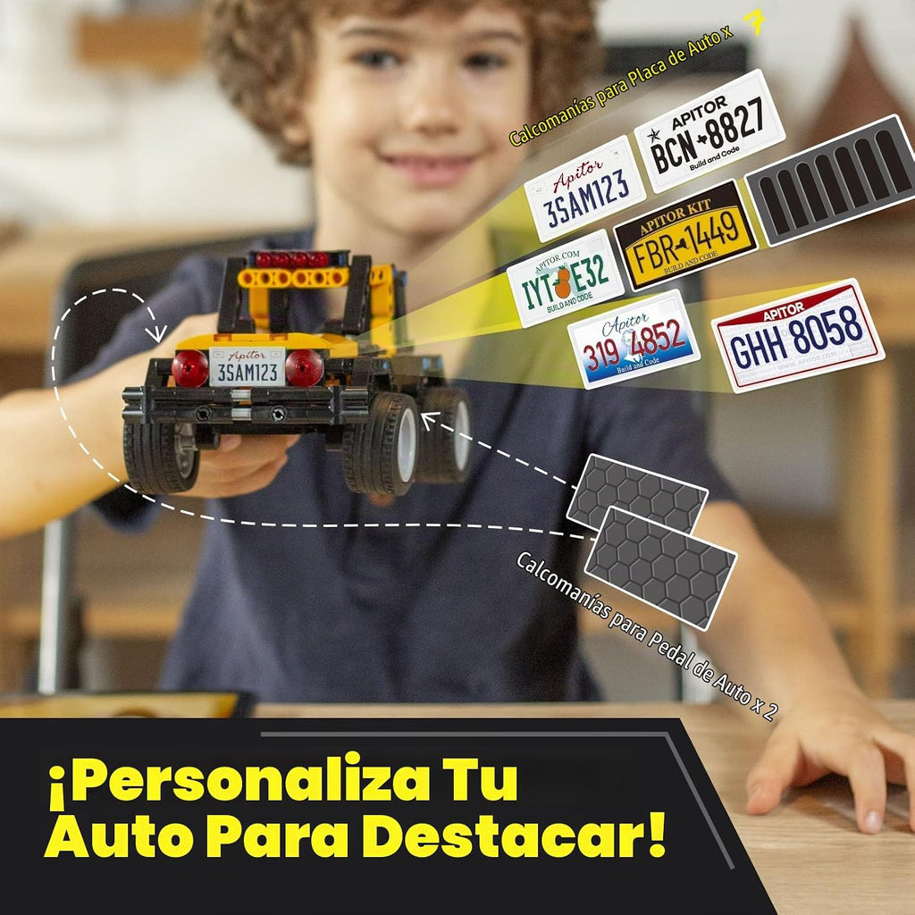 Apitor Robot R 4-en-1 STEM Robot Building Kit 300 Pieces