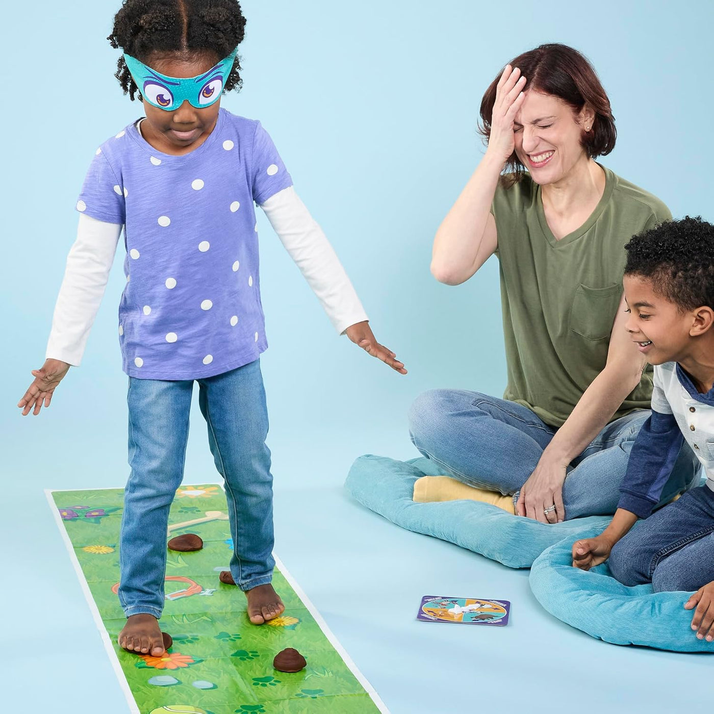 Dont Step in It Juego preescolar I Blindfolded Poop Party