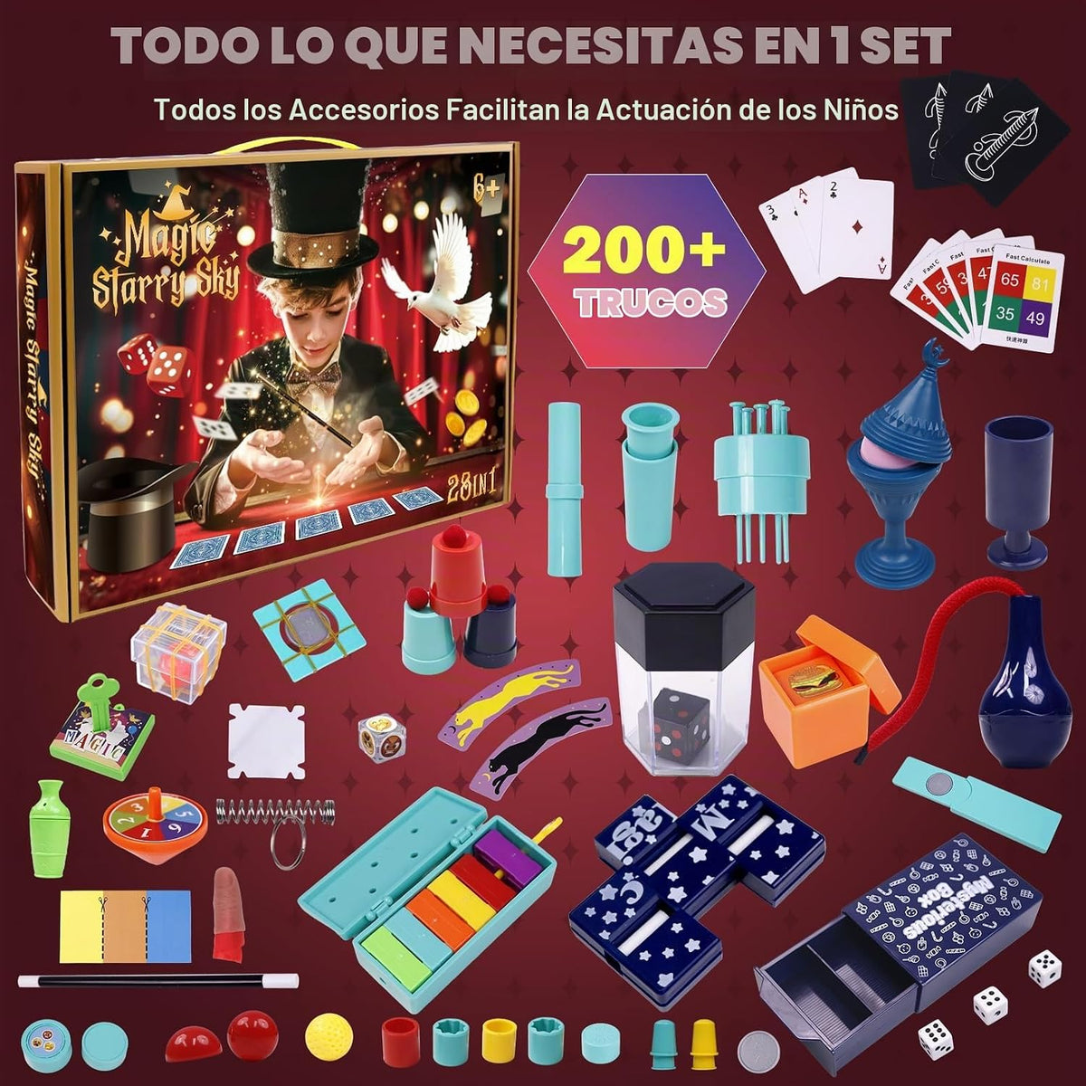 Kit mágico 250+ para principiantes