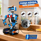 Kit de construcción de robot STEM para niños de 8 a 12 años, aplicación y