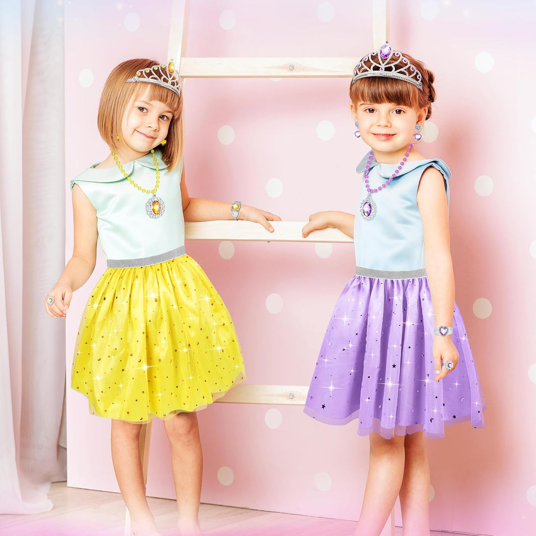 LJZJ Princess Dress Up Toys &amp; Jewelry Boutique, Girls Role Play...