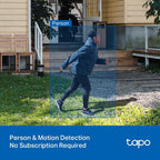 Tapo - Cámara de seguridad 2K 3MP para interiores\/exteriores - Det...