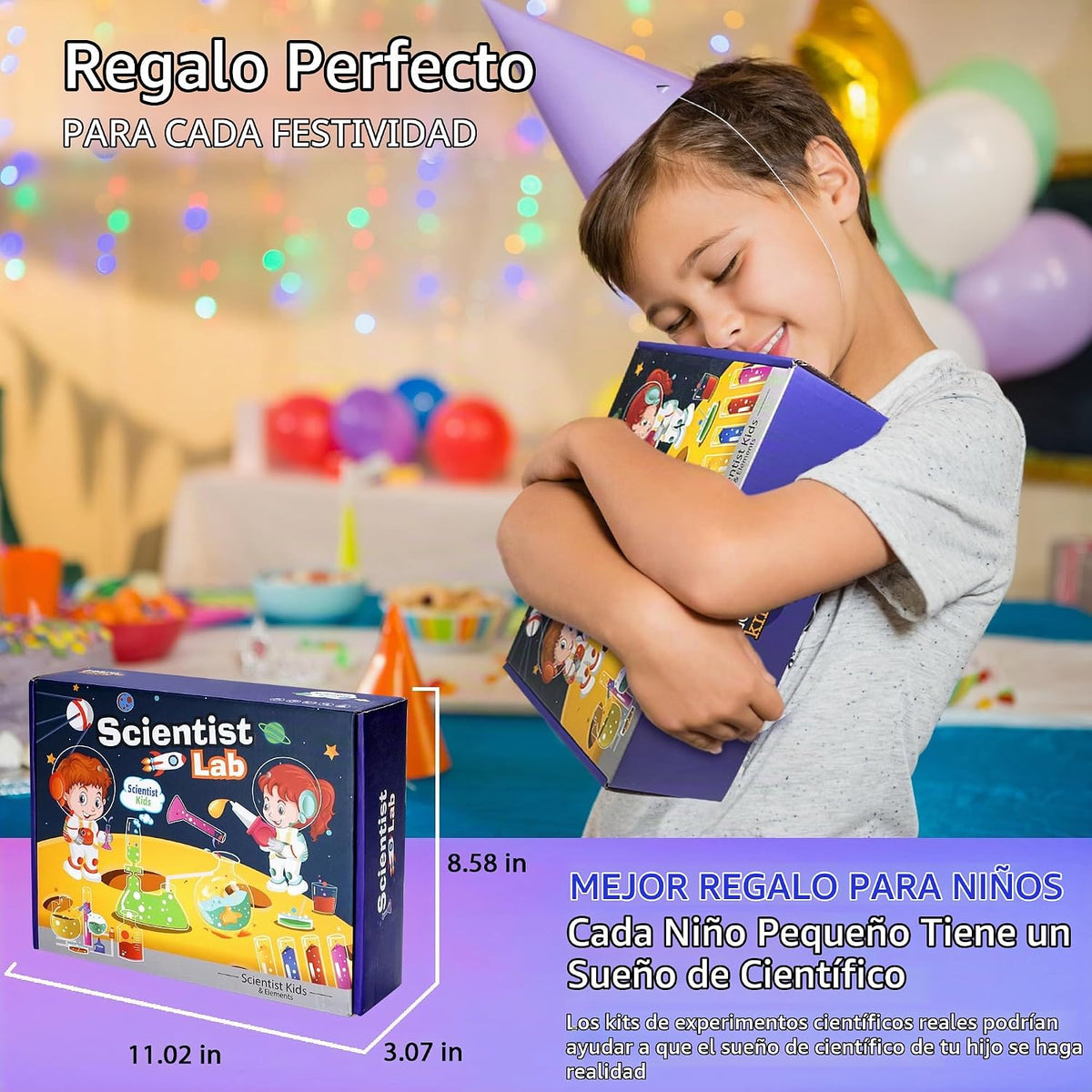 Kit de ciencia para niños, juguetes STEM – Kits de ciencia para niños de 6 a 8 a 12 años, 70 experimentos de laboratorio de ciencia, más de 60 juguetes de ciencia, Navidad, regalo de cumpleaños para niños y niñas de 6 a 12 años