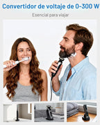 BESTEK Convertidor de 220V a 110V, convertidor de voltaje de 300W de EE. UU