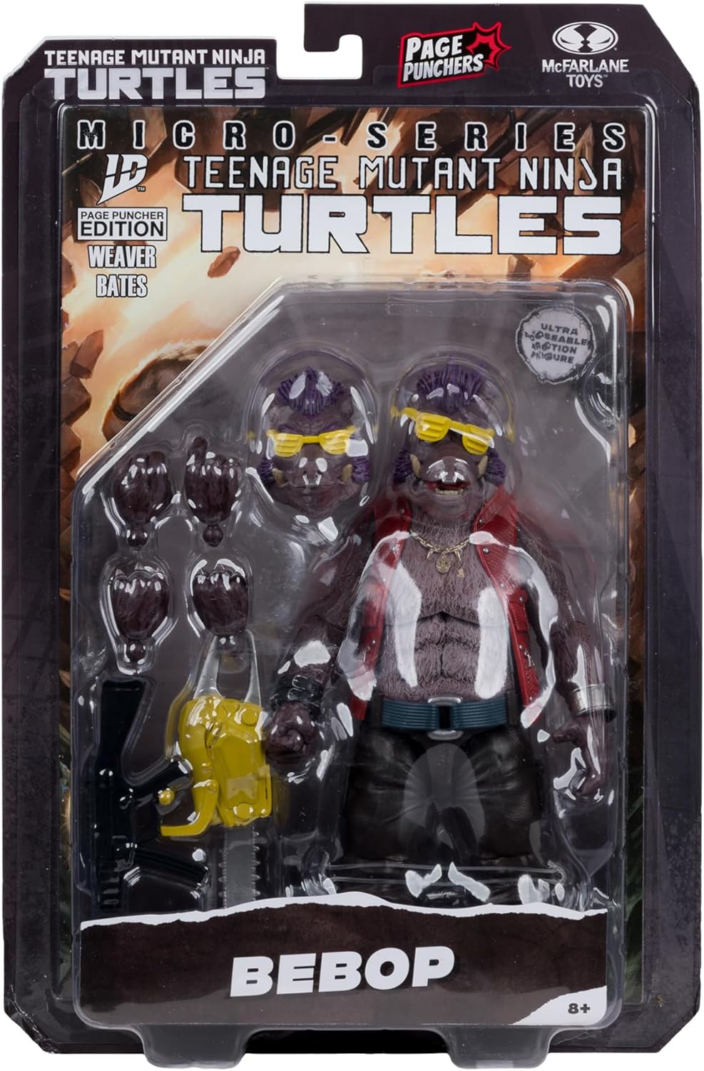 McFarlane Toys - Figura de acción de 12.7 cm de Teenage Mutant Ninj...
