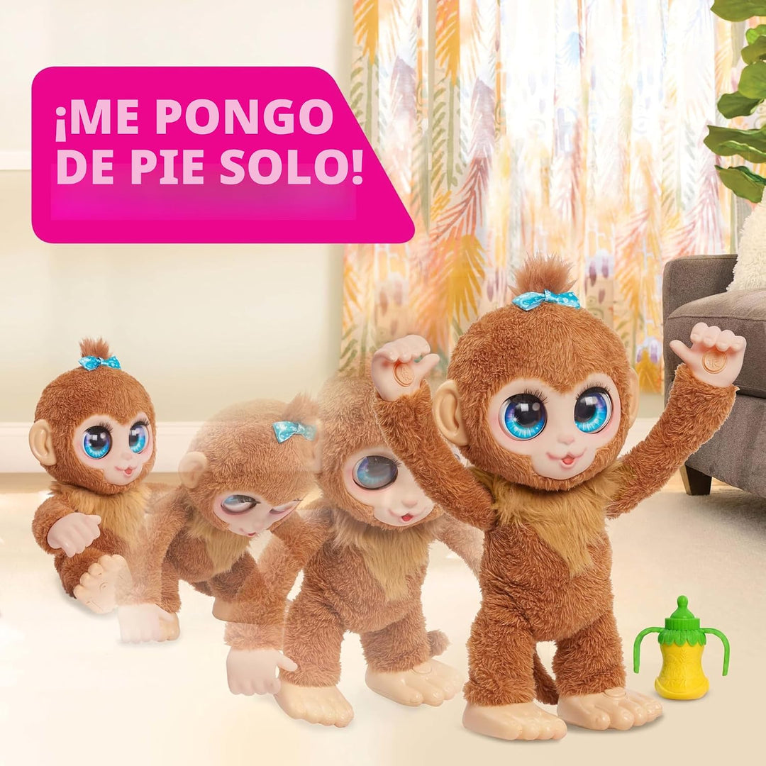 FurReal Peanut El Mono Juguetón Interactivo, Peluche Realista de 15...