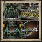 JMBricklayer Set de Construcción de Barco Pirata para Adultos - Modelo de Barco Fantasma el Holandés Errante, 5865 Piezas