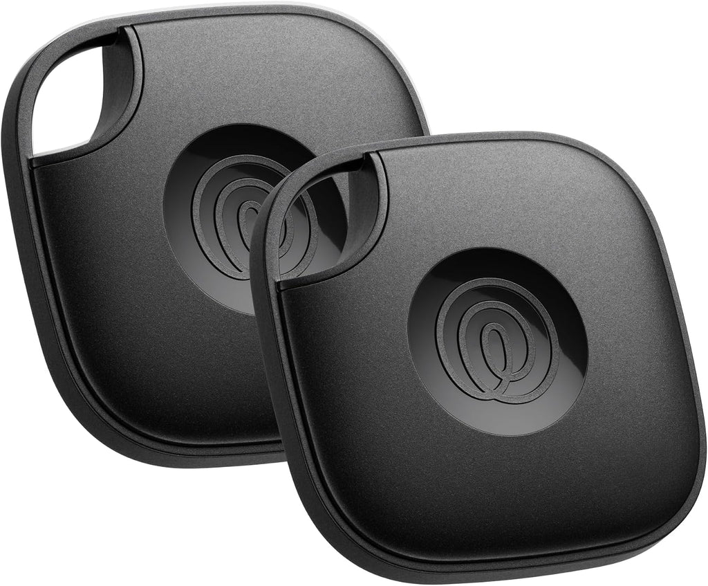 Life360 Tile - Rastreador Bluetooth, buscador de llaves y localizador de artículos para llaves, bolsas y más. Buscador de teléfonos. Compatible con iOS y Android. Paquete de 2 (negro)